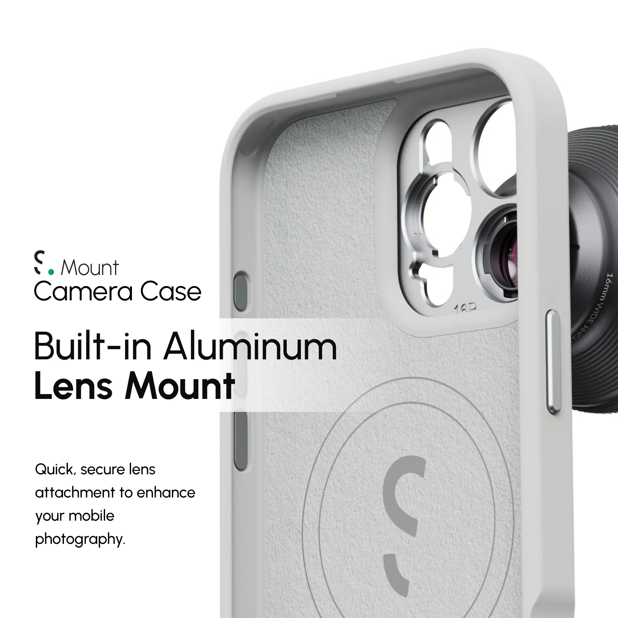 ShiftCam Étui IPhone 16 Pro Max Support D'objectif Intégré Étui Magnétique