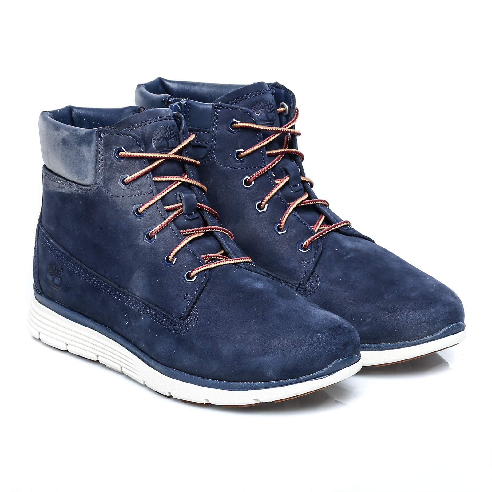 TimberlandBlue Lace Up Boot For Boys