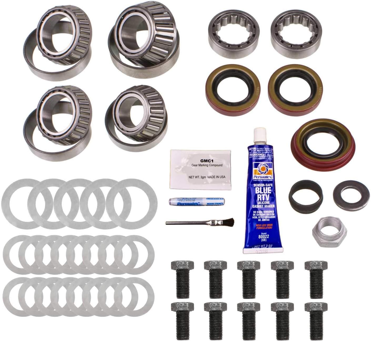Richmond Gear 83-1044-M Rear Super Kit for a GM 7.5" or GM 7.625" Differential with Timken Tapered Bearings