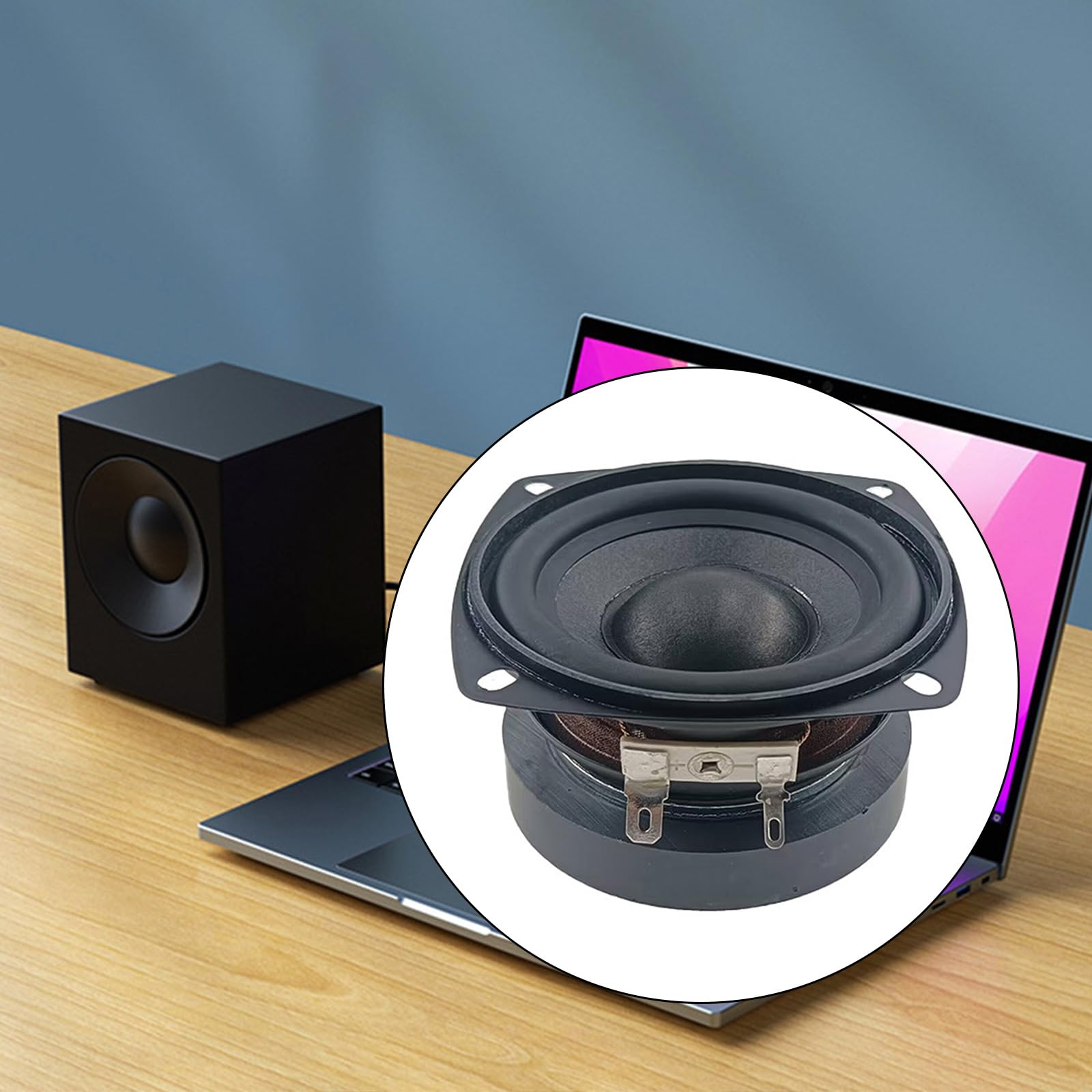 Amazon.co.jp: 3インチ フル周波数 15W 4Ohm フルリクエンシーサブ