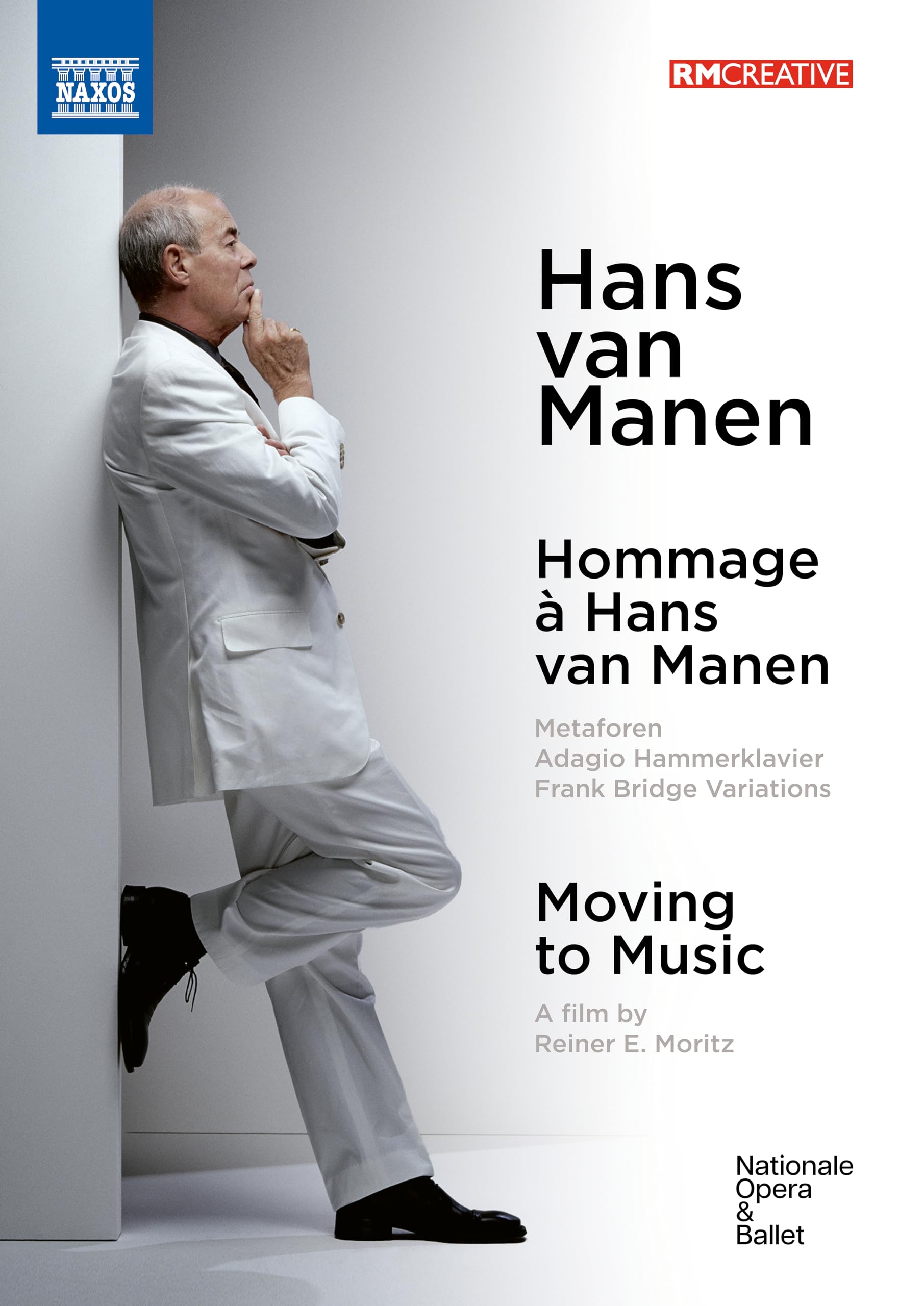 Hommage À Hans Van Manen DVD danza contemporánea coreografía y ballet moderno musical