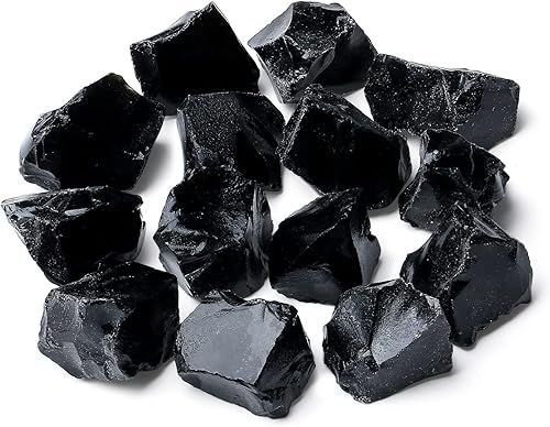 MAIBAOTA Cristales Naturales a Granel Piedras de Cristal Curativo en Bruto de 1" Piedras Preciosas en Bruto Rugosas para Tamboreado, Pulido, Corte,