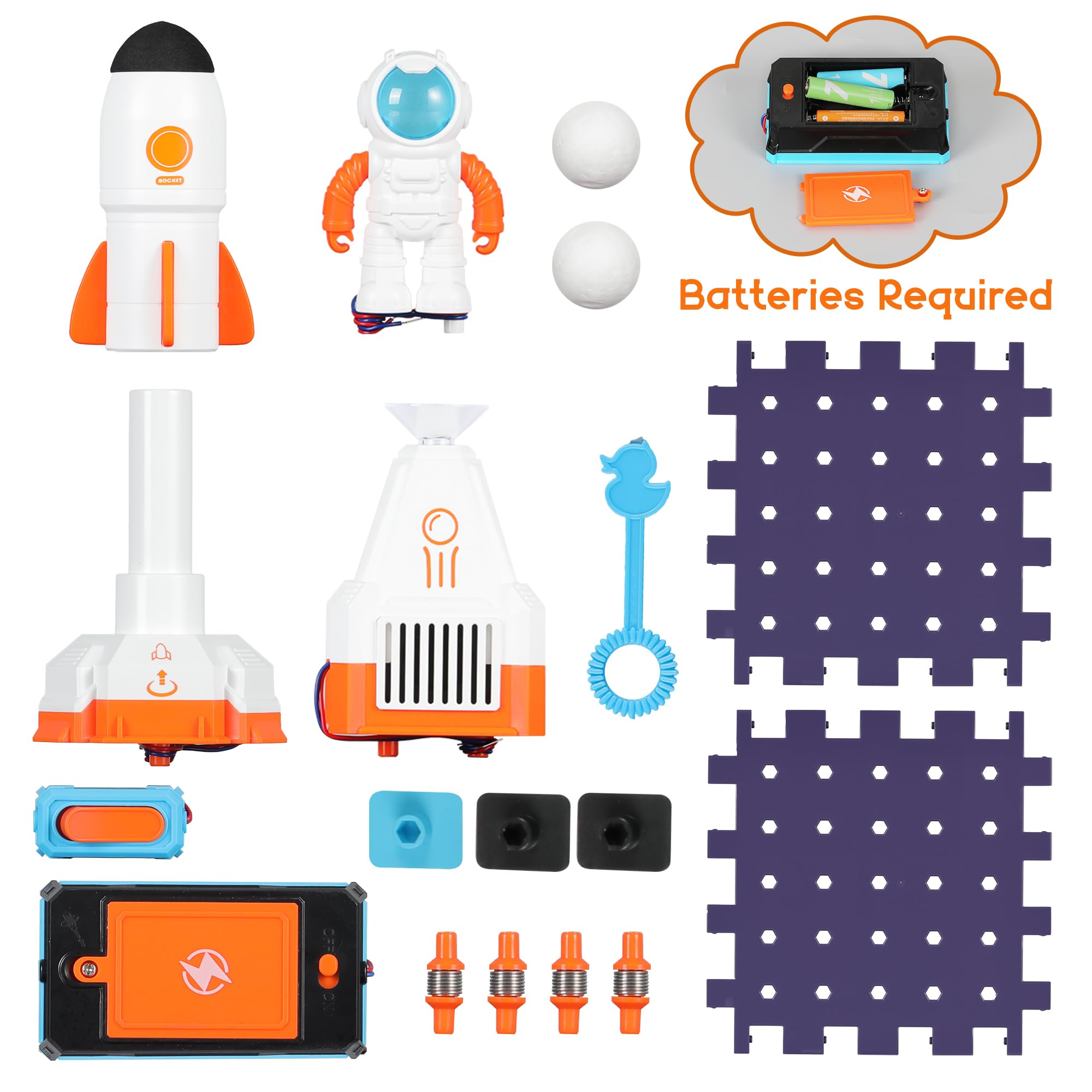 Bright Panda Electric Circuit Kits for Children Educational Space Toys STEM Toys with 100+ Science Experiments for Kids Build Your Own Science Kit (Starter Set (Aerospace)) - Image 4