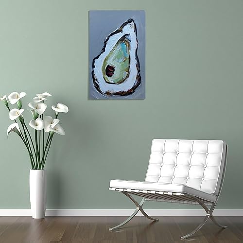 Miniatura 5 de Arte De Pared De Ostra - Póster Abstracto Para Pared, Decoración De Alta Definición, Sala De Estar, Poster Decorative Painting Canvas Wall Posters
