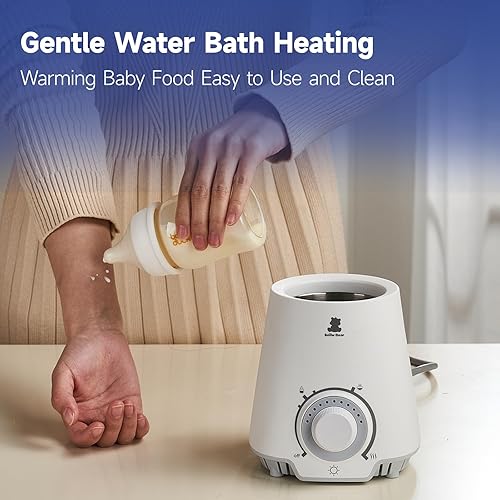 Miniatura 6 de Snow Bear Calentador de biberones y calentador de leche materna, calentamiento rápido y uniforme para leche materna, fórmula y alimentos para bebés,