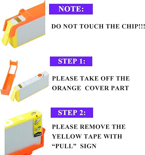 Miniatura 4 de Cartuchos de tinta remanufacturados 902 902XL 906 906XL de repuesto compatibles con impresoras HP OfficeJet Pro 6968 6978 6958 6962 6960 6970 6979