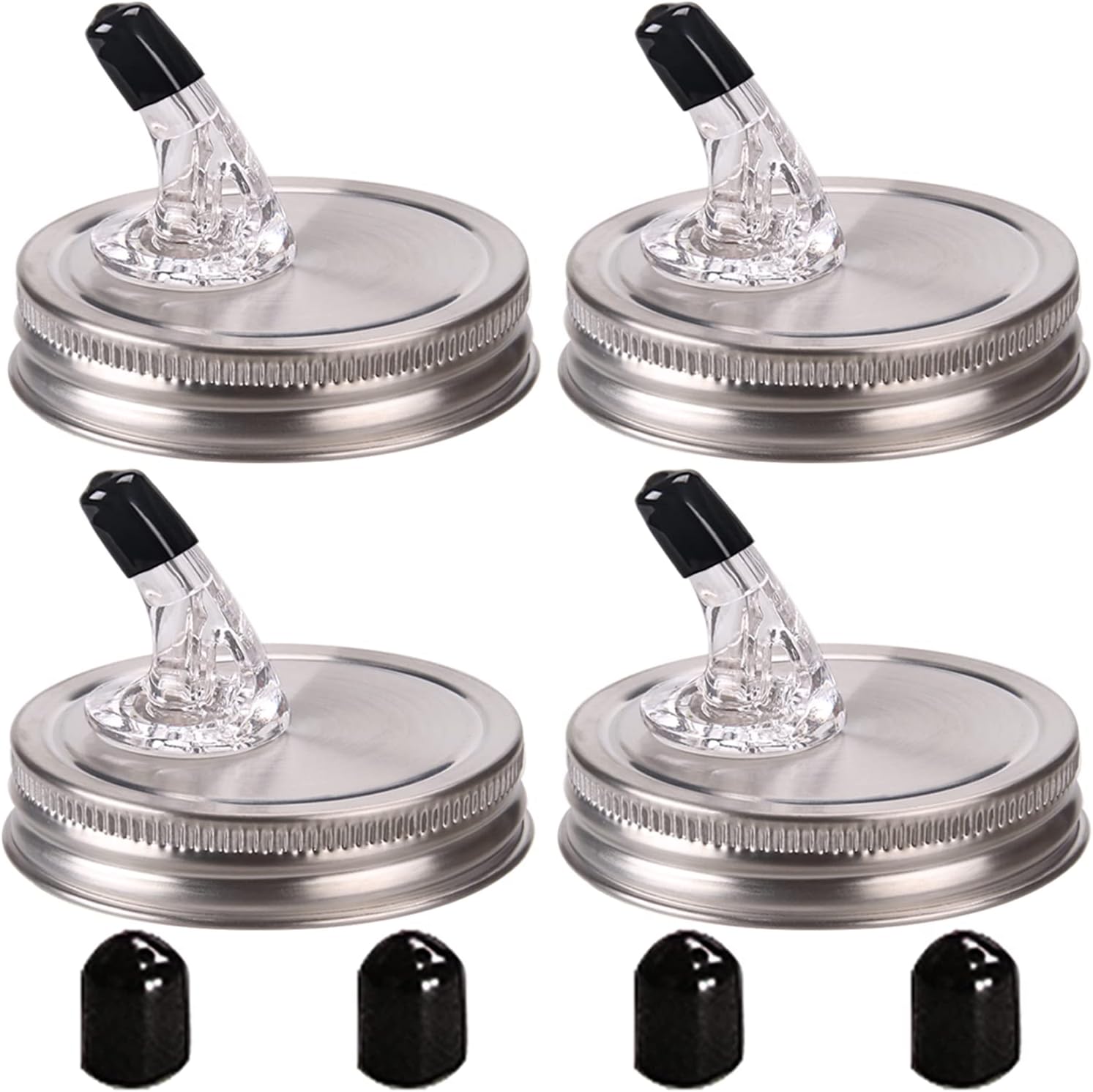 Mason Jar Pour Spouts. free flow Mason Jar Pour Spouts