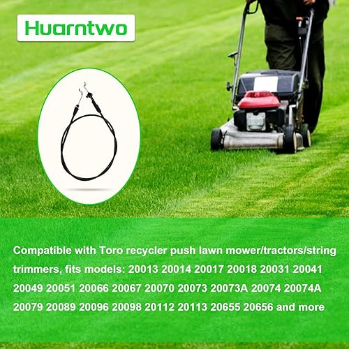 Miniatura 4 de 104-8676 Cable de freno para cortacésped Toro