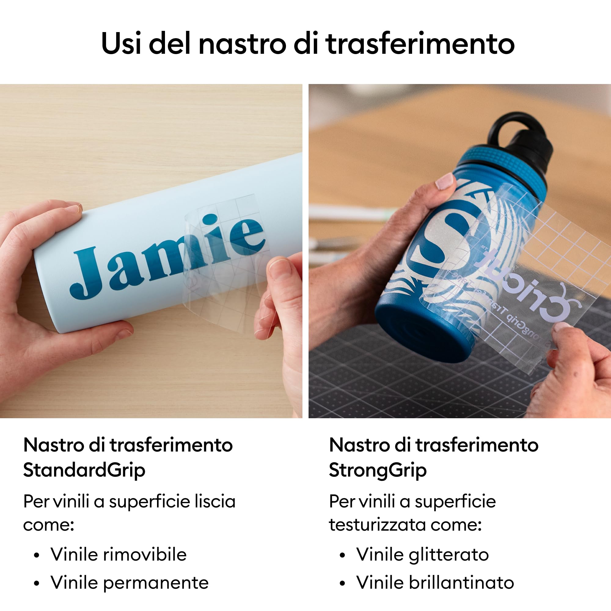 Cricut Joy StandardGrip - Nastro di trasferimento (14 x 122 cm)
