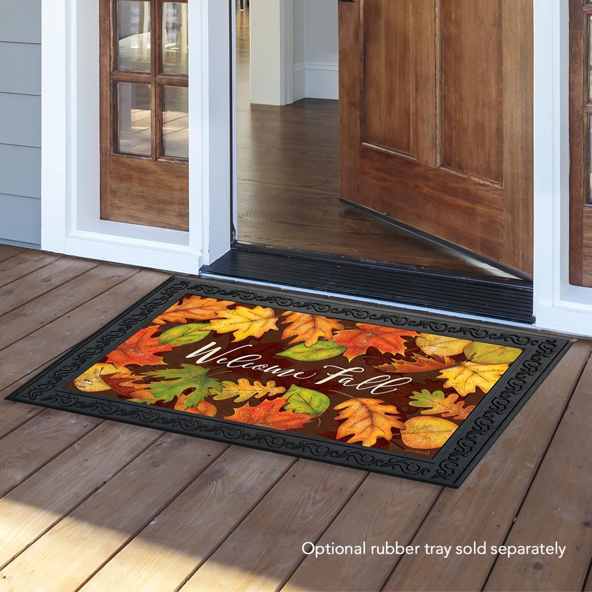 Briarwood Lane Leaf Toss Fall Doormat