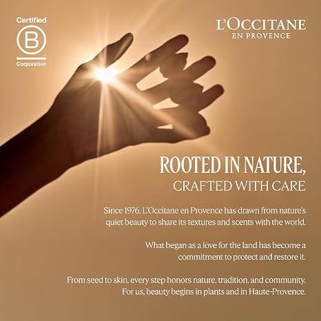 L'OCCITANE Roll-On Aluminum Free Deodorant, Reduce Body Odor, Refreshing Verbena, Eaves De Baux, Without Alcohol and Aluminum Salts, Made in France