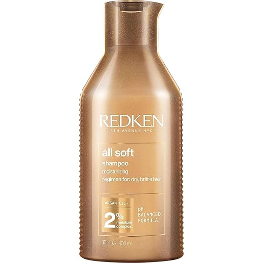 Redken All Soft Shampoo with Argan Oil