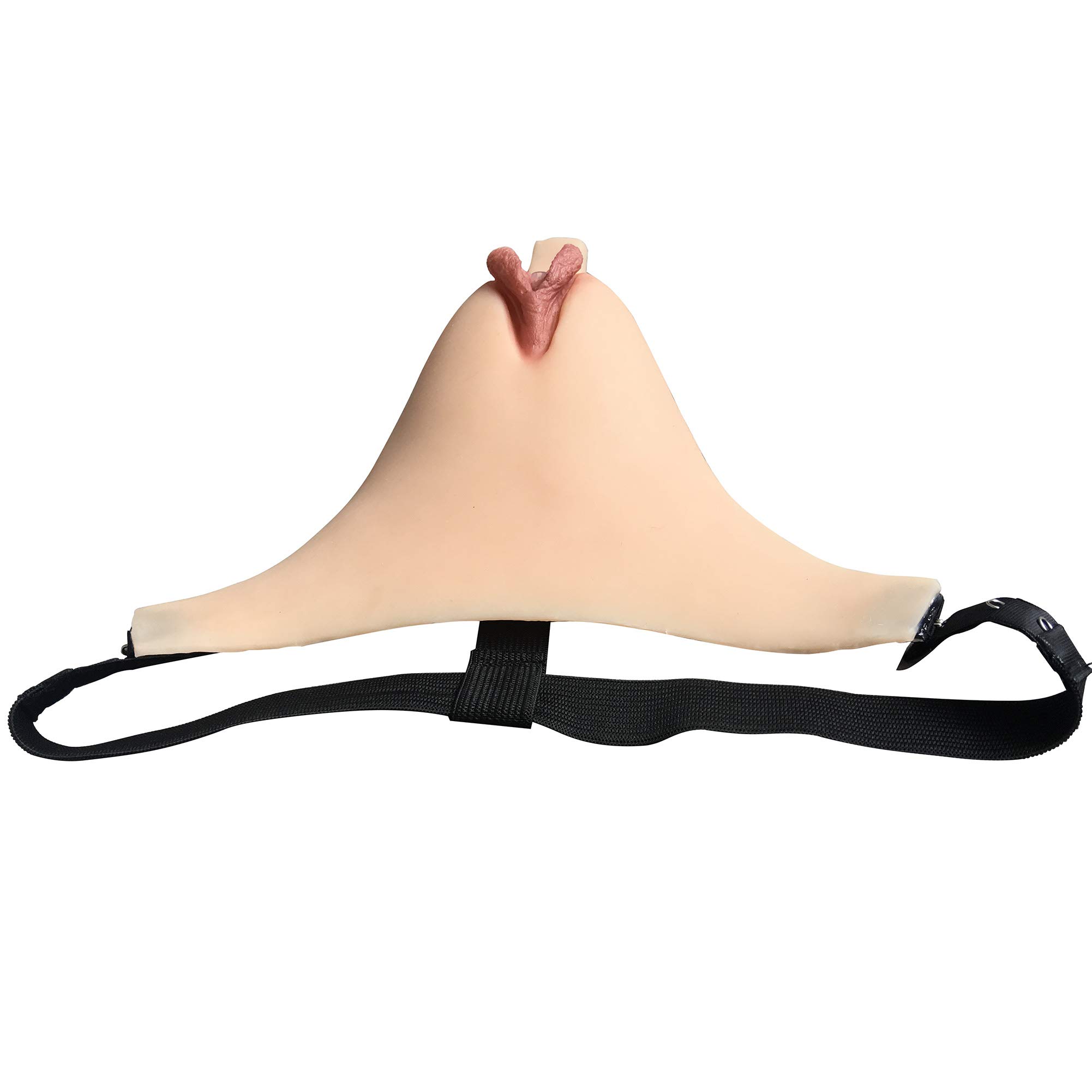 Camel Toe Men Hiding Gaff Silicone Panty - Fake Vagina Thongs G-String Realistico Slip Modellante Underwear per Crossdresser Travestito,Skina~catheter