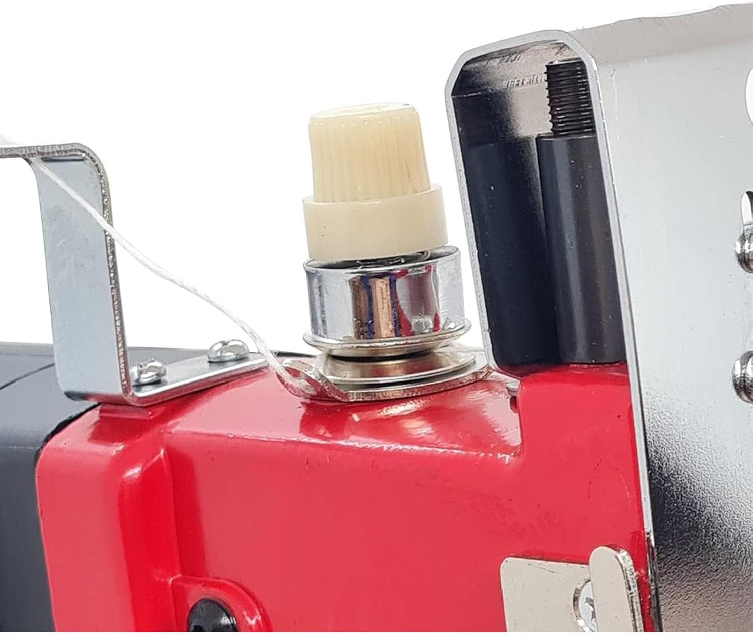 Portable Bag Sealer, Handheld Bag Sewing Machine, Aluminum Alloy Body, Insulated Plastic Handle,15000r/Min Revolution, with Two Sewing Threads, Suitable for Grain Industry, Chemical Industry