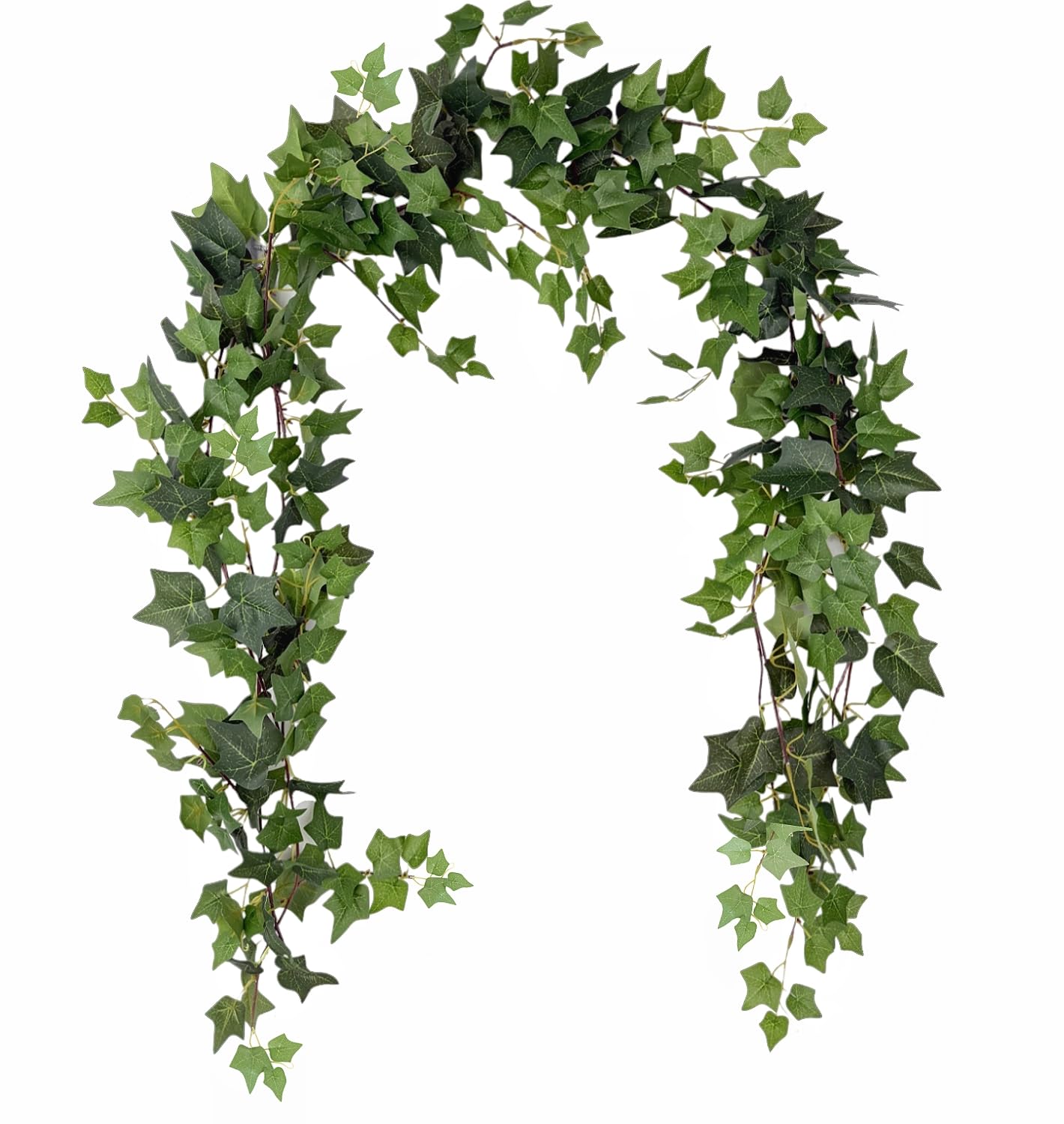 Knstliche Eukalyptus Ranke 180cm Realistische Eukalyptus Girlande  Knstliche Pflanze 180cm Mit Weien Blten  6er Set Hngepflanze Kunstefeu  Fr Zimmer, Wand, Balkon & Hochzeitsdeko