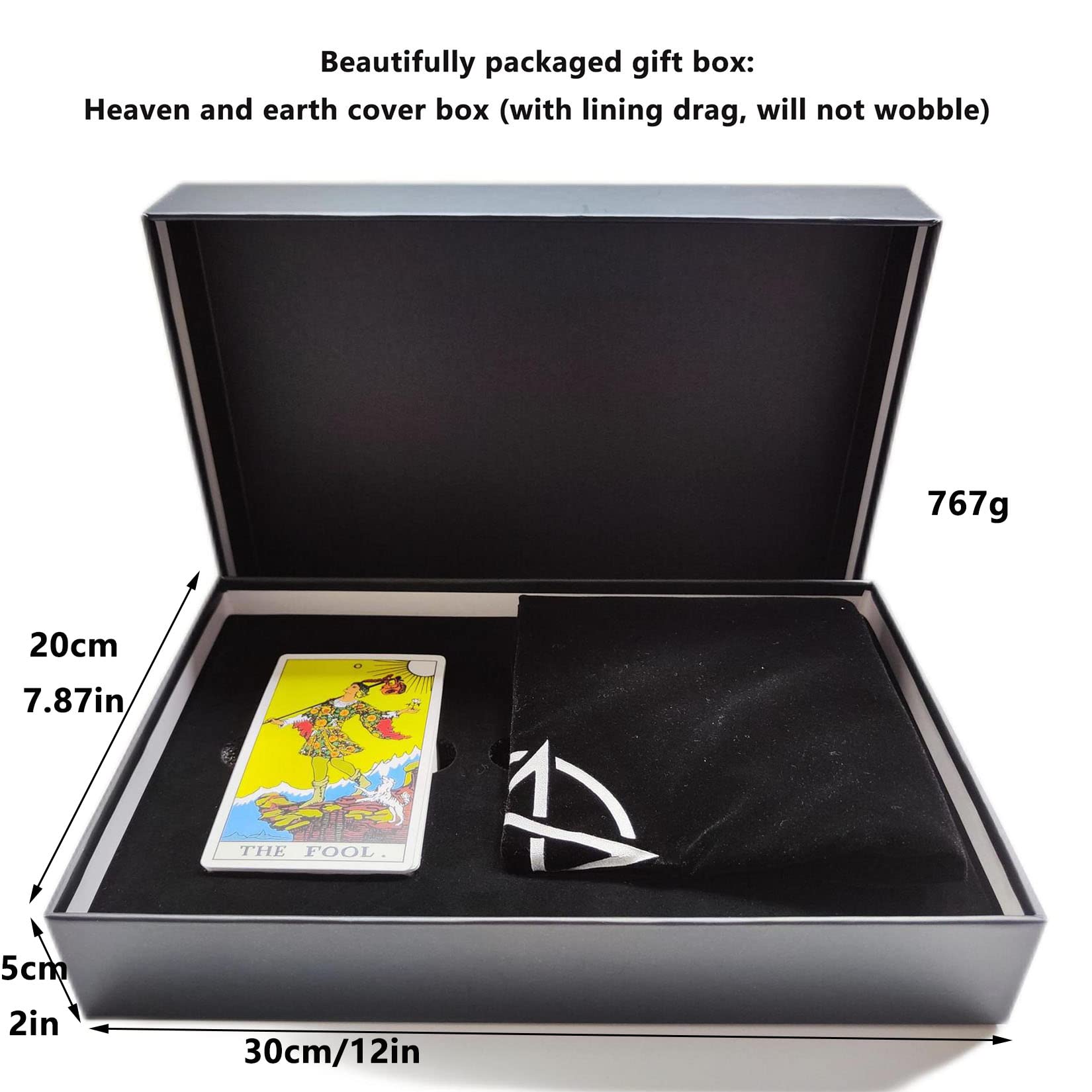 Tarot Card Deck Classic Set with The Guide Future 78 Tarot Cards