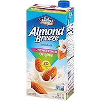 Vista 6 de Almond Breeze Leche de almendras sin lácteos sin azúcar original cajas de 32 onzas, 6