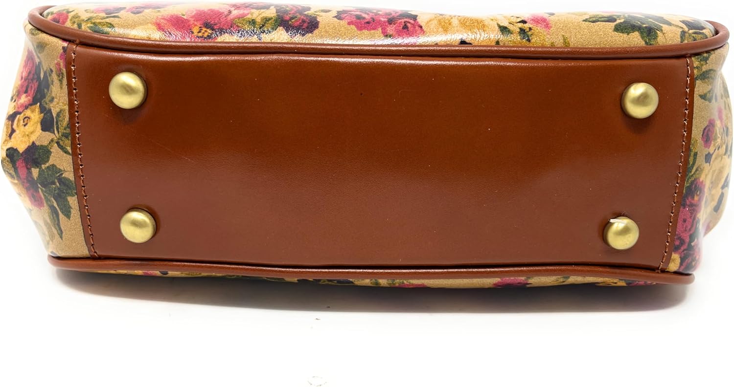 Patricia Nash Gracchi Leather Satchel, Antique Rose