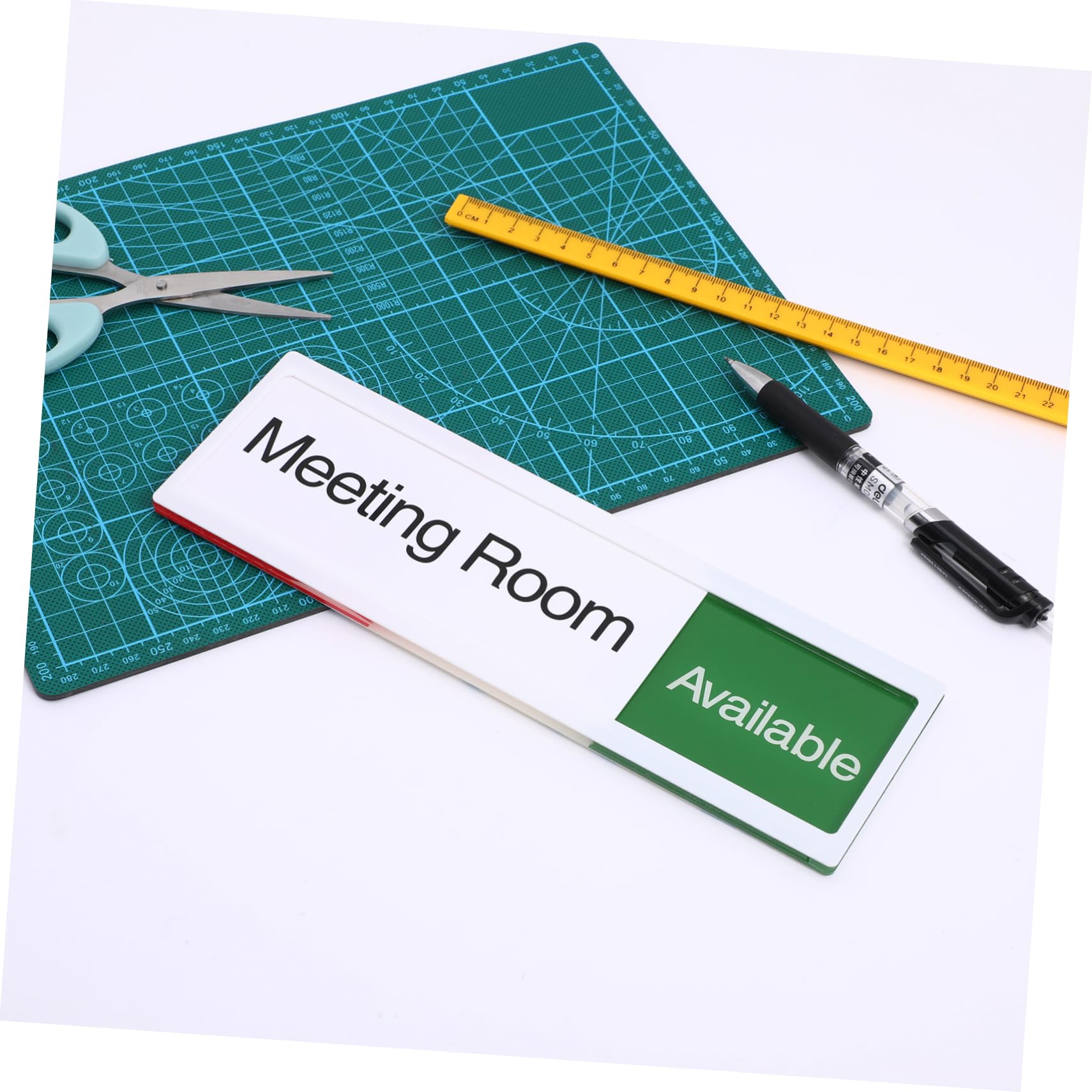 FONDOTIN Türschilder 5-tlg. - Acryl, Mit Schieberegler, Für Büro & Hotel