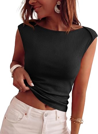 BTFBM Womens Ribbed Tank Tops 2026 Summer