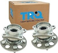 Vista 205 de TRQ Juego de Rodamiento de Rueda Trasera de 2 Piezas y Conjunto de Cubo con Sensor ABS Compatible con Hyundai Sonata 2015-2019 Tucson 2016-2021