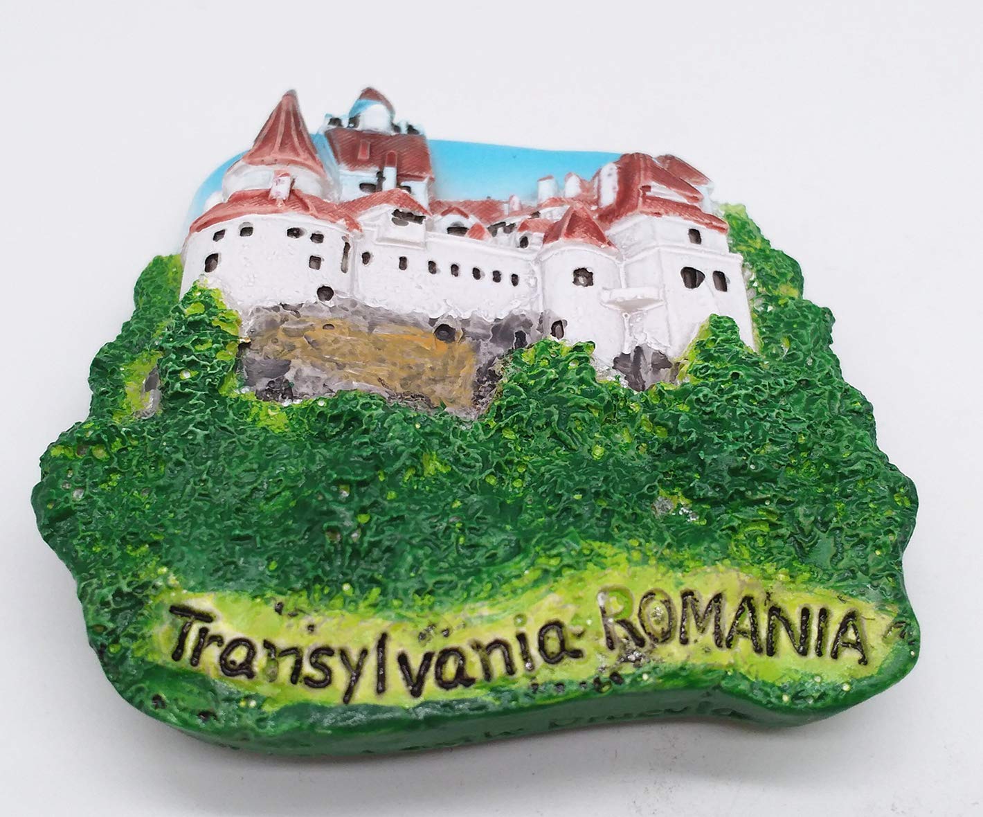 Aimant De Réfrigérateur 3D En Forme De Château De Brasov Roumanie - Cadeau Souvenir Pour La Maison Et La Cuisine - Décoration De Maison Et De Cuisine