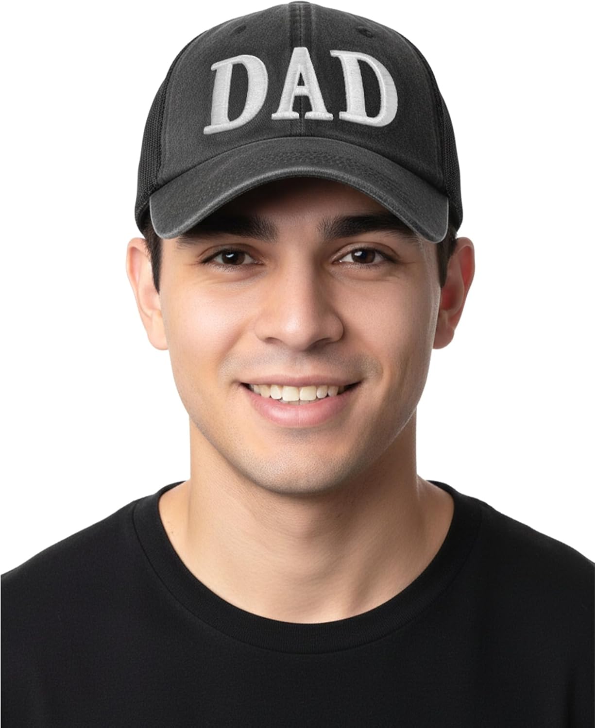 Mom and Dad Hats for New Parents Gifts，Pregnancy Announcement Unconstructed Mesh Caps for Couples - Image 9