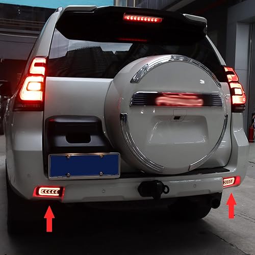 Miniatura 3 de For Toyota Land Cruiser Prado 150 Lc150 FJ150 2010-2022,Rear Bumper Lamp Tail Lamp
