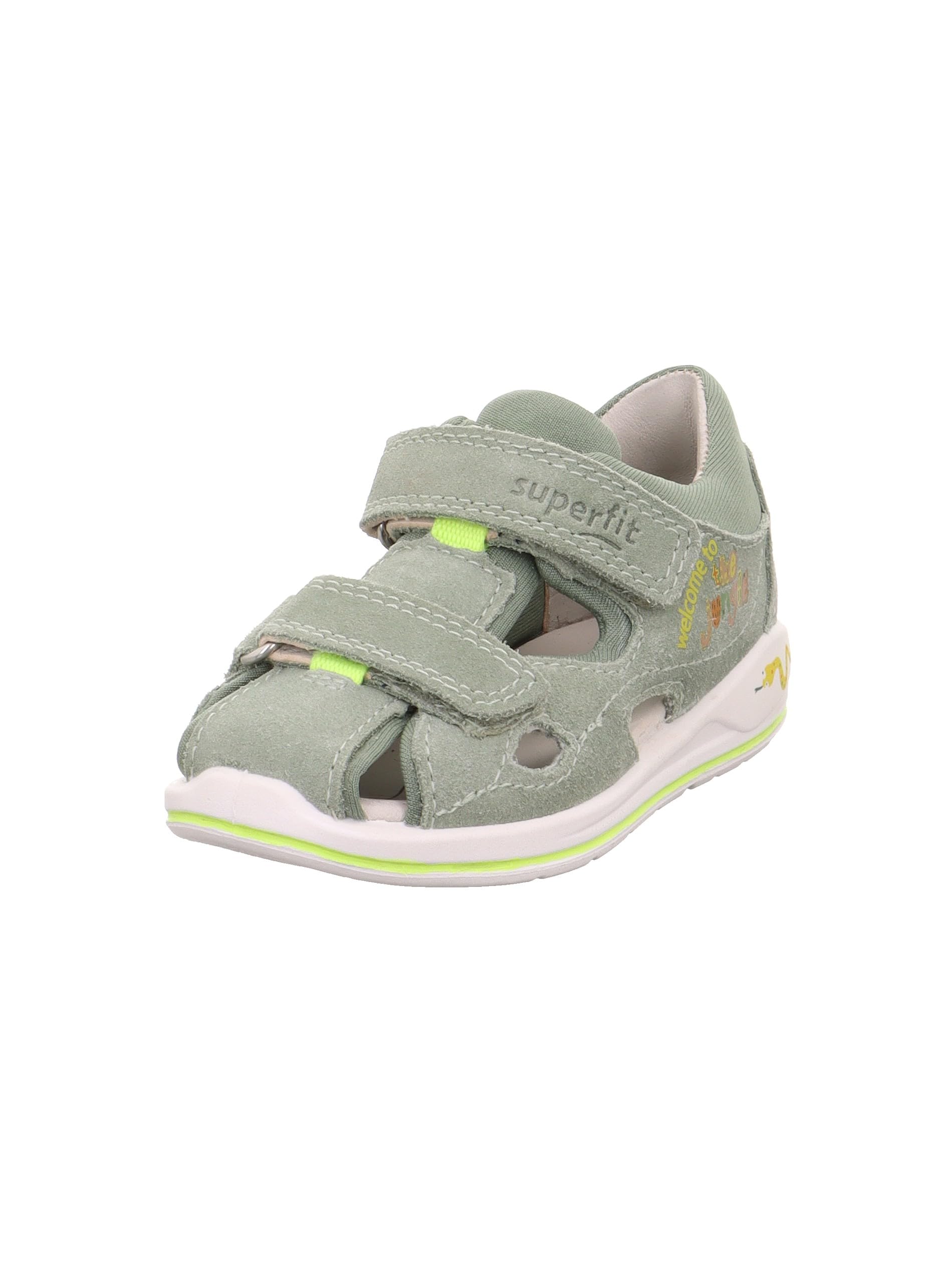 Superfit Boomerang Boomerang Sandals, Light Green Yellow 7500, 10 UK Child