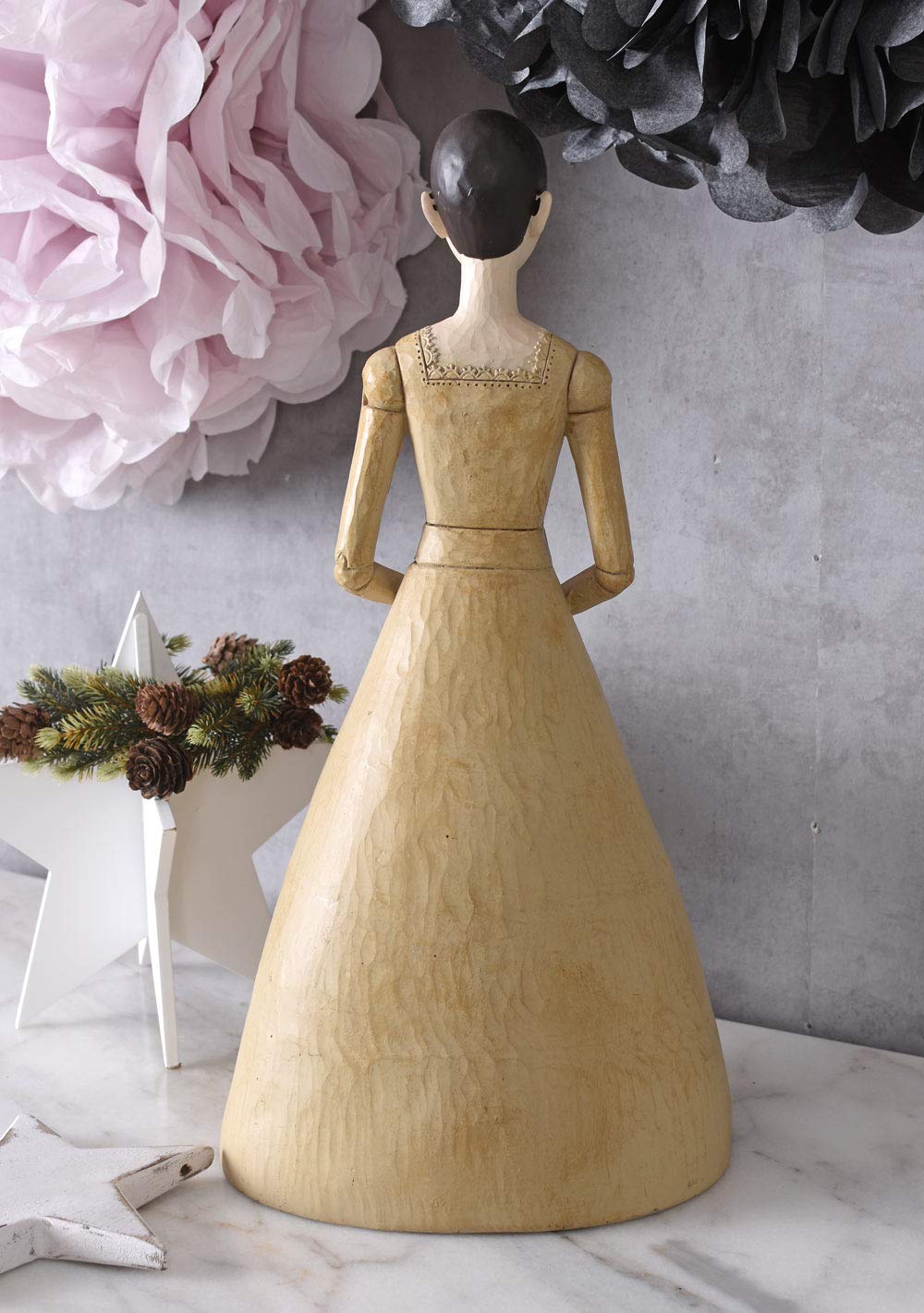 Biedermeier FEMME COMME Boîte à bijoux style antique shabby