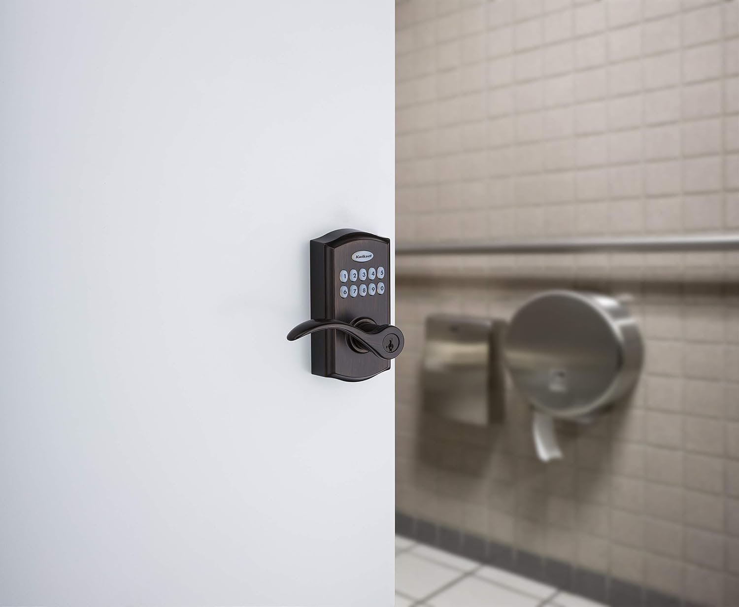 Super Brands Kwikset 99550-003 Smart Code 955 Electronic Lever, Venetian Bronze Lowest Price Kwikset 99550-003 Smart Code 955 Electronic Lever, Venetian Bronze