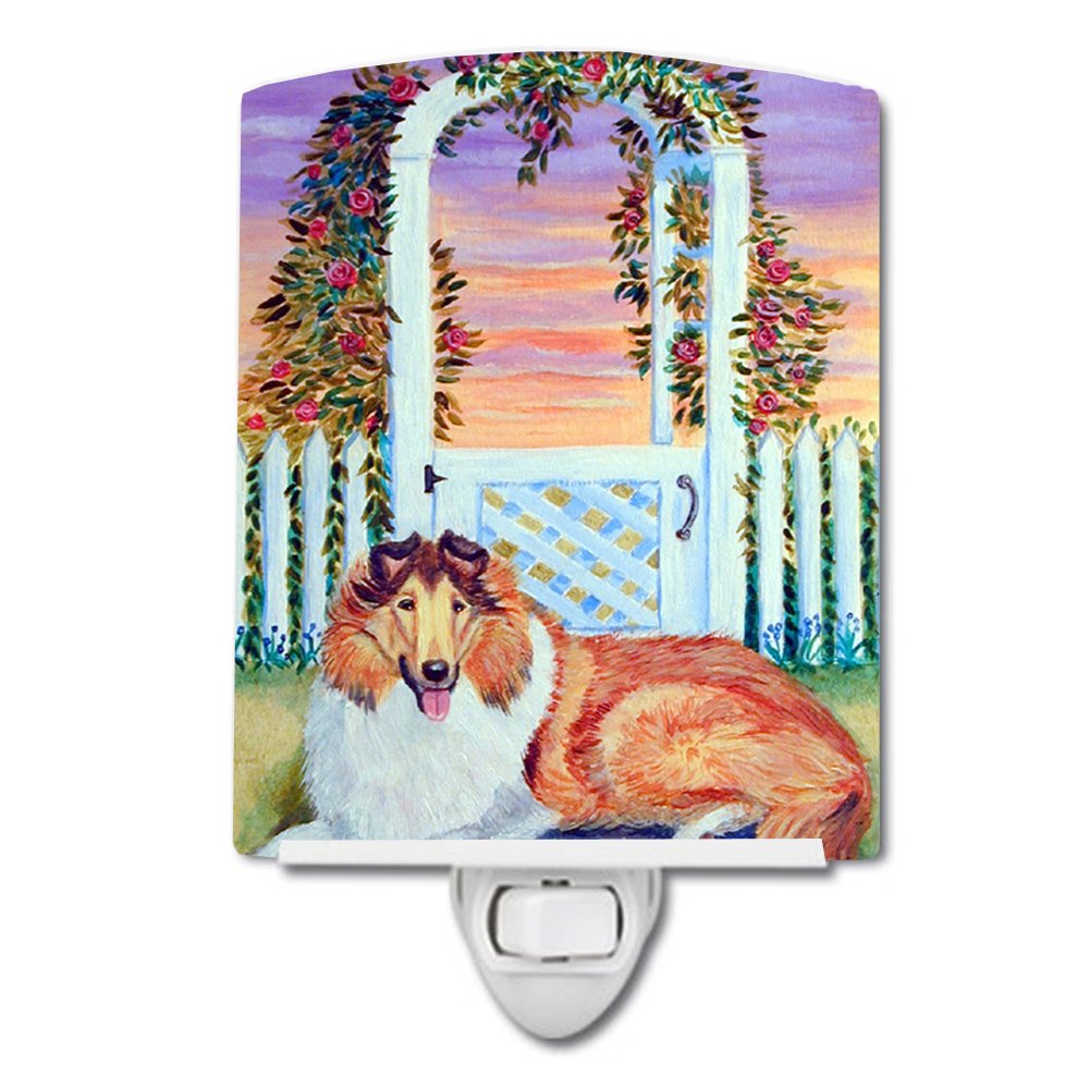Carolines Treasures Collie Night Light, Ceramic, 6 x 4-inch, Multi-Colour-image-31