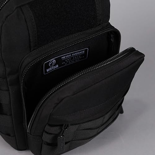 Miniatura 9 de WOLFpak 9L Tactical Sling Bag |Concealed Carry CCW Backpack |Military Crossbody EDC Daypack Molle Chest Shoulder Pack for Hiking, Travel, Work |