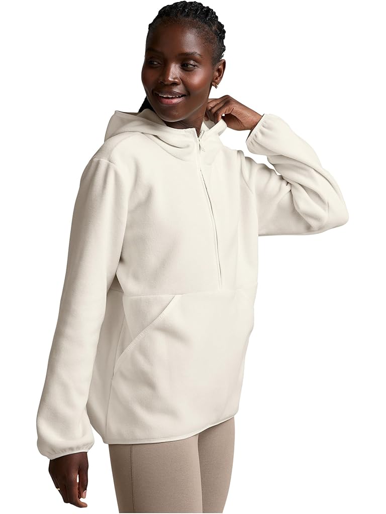 Beige Beyond Yoga 2.0 Urban Explorer Half Zip Pullover