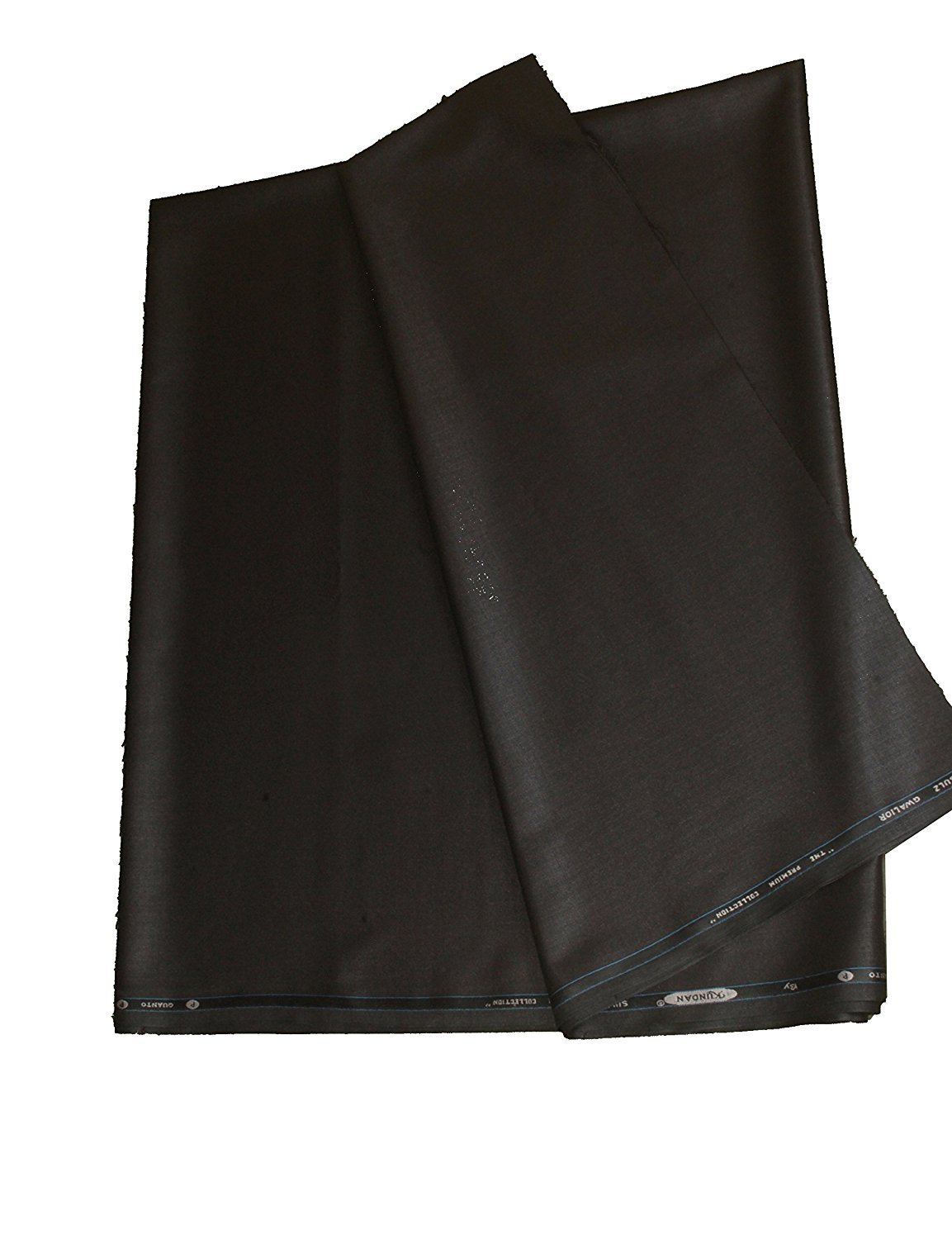 Men's Executive Black Shining Fabric For Fancy Trouser ( 1 Pant Piece for Men ) ( 1.30 Meters )-image-15