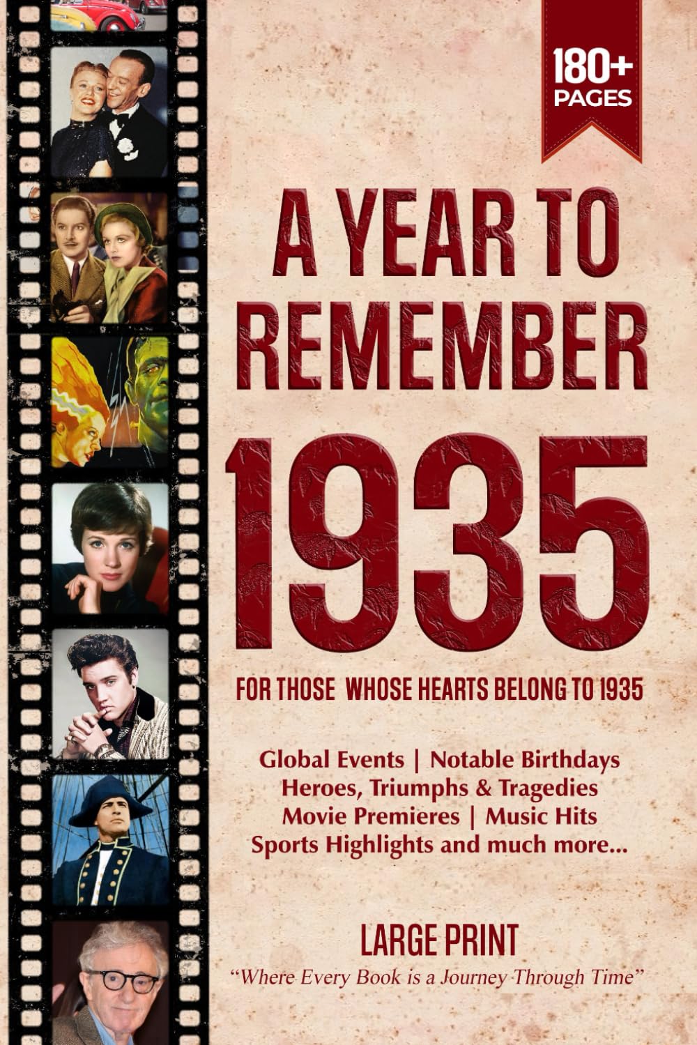 A Year To Remember 1935 History Book: A Nostalgic Tribute for the Radio Babies with Heartfelt Memories of 1935 – An Ideal Gift for Birthdays, Anniversaries, and Special Occasions