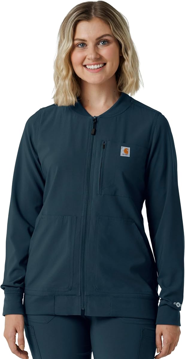 Chaqueta médica ligera Carhartt Force Cross-Flex para mujer