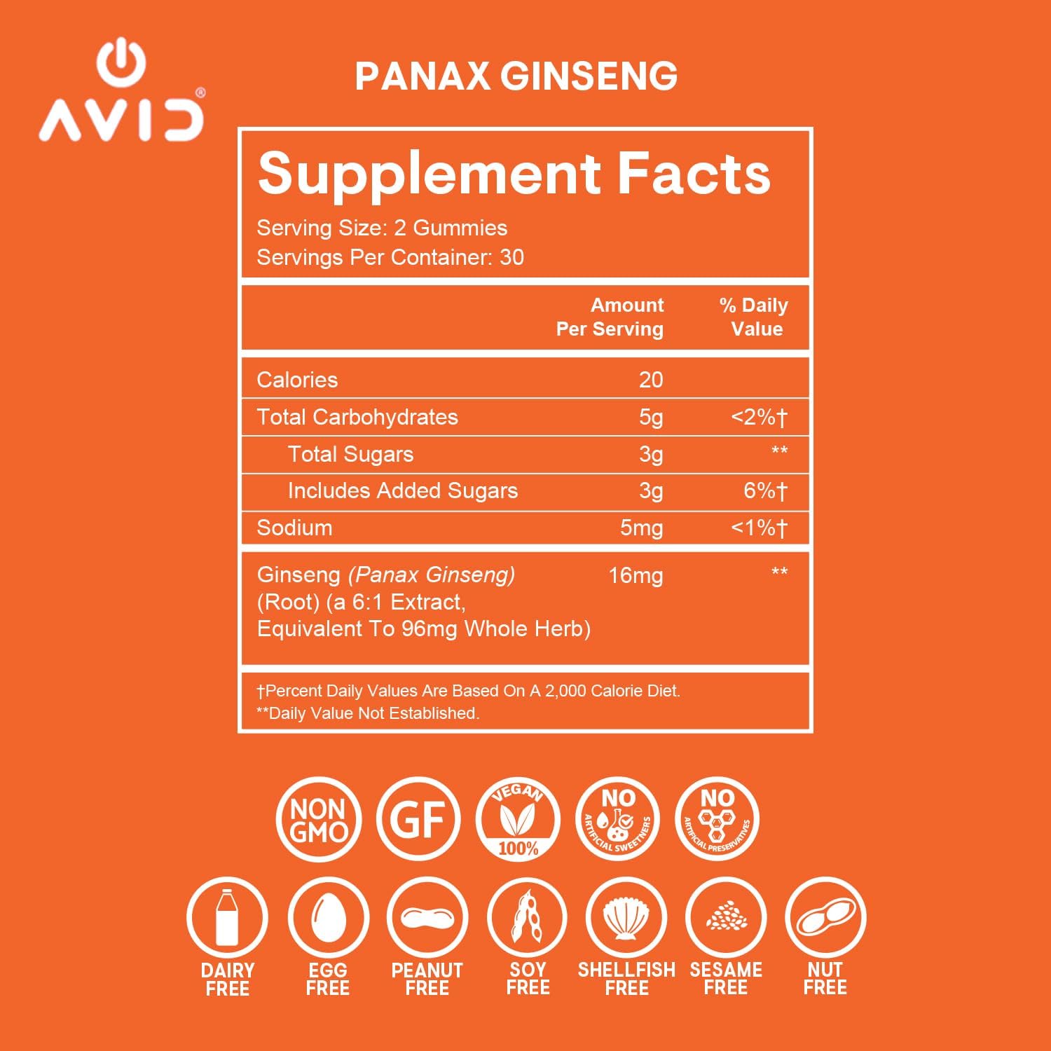 Playboy – Ginseng Gummies (60 Count - Peach Flavored) - Perform Harder, Longer, Better - Panax Ginseng Supplement Gummy for Men and Women - 100% Natural, Vegan Non GMO Ginseng Root 6:1 Extract - Image 5