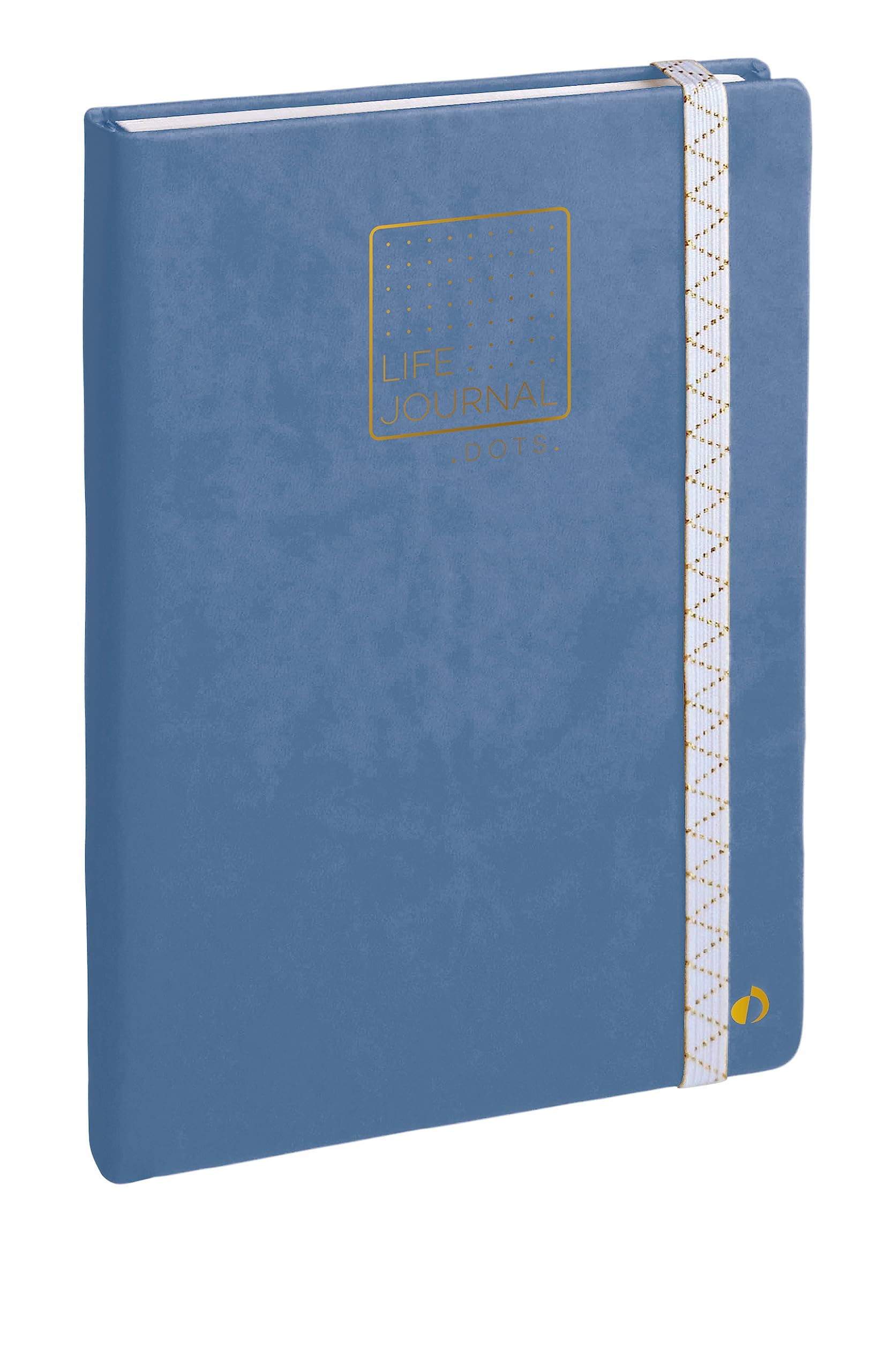 QUO VADIS Blueberry Dot Grid Life Journal A5
