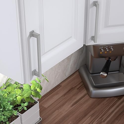 Miniatura 10 de Richelieu Hardware BP79596180 Mirabel Collection - Tirador de transición de níquel pulido de 3 34 pulgadas (3.780 in) de centro a centro, para