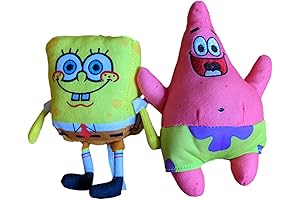 Spongebob Squarepants and Patrick Star 2-Pack Stuffed Animals