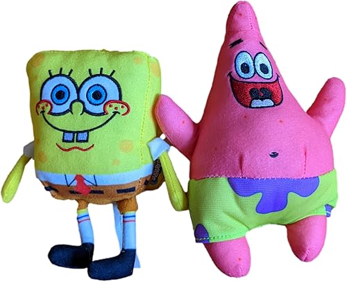 Bob Esponja 10 pulgadas y Patrick 11 pulgadas peluche muñeca juguete conjunto