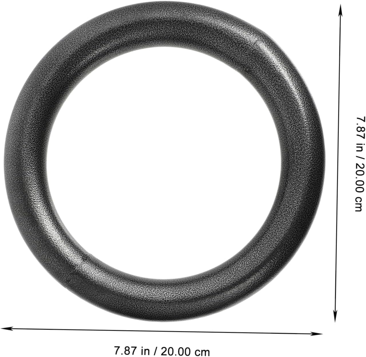 KESYOO 2Pcs Home Gymnastics Rings Exercise Ring Equipment for Indoor Fitness Training Durable for Home Workouts