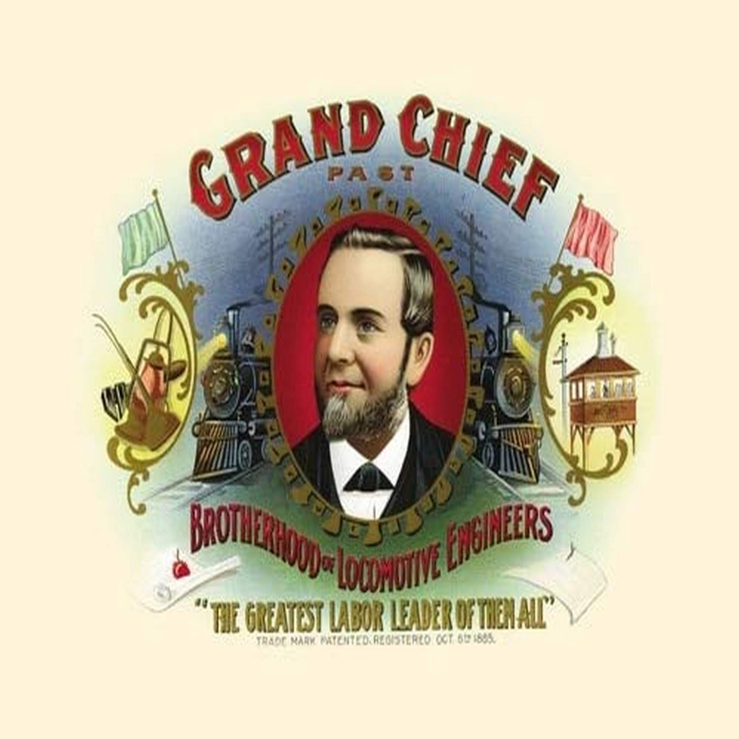 Buy Brotherhood of Engineers Label Honoring The Past Grand