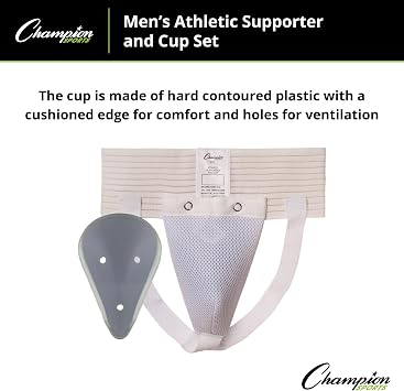 Champion Sports Men's Cup and Athletic Supporter