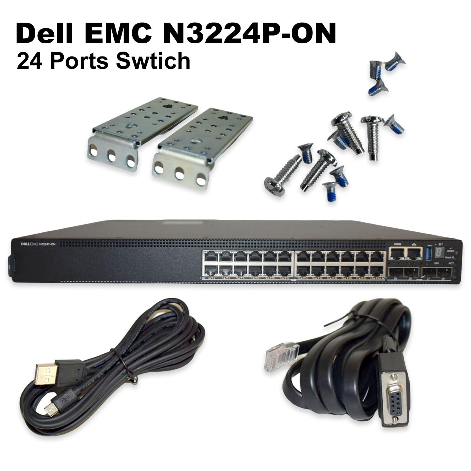 Amazon.com: Dell EMC PowerSwitch N3224P-ON Ethernet Switch - 24