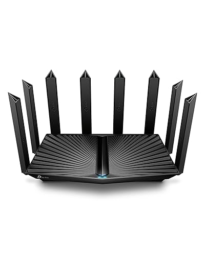 TP-Link AX6000 Wi-Fi 6 Router (Archer AX80) – Dual Band, 2.5 Gbps WAN/LAN Port, 8K Streaming,Wireless Internet Router with OneMesh and AP Mode, Long Range Coverage, WPA3, Beamforming