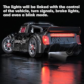 HYPER GO 14301 V3 1/14 RTR Brushless RC Drift Car with Gyro, Max 38 mph Fast RC Cars for Adults, 4WD All-Road Street Bash RC Truck, Electric Powered High Speed Drifting for Adult