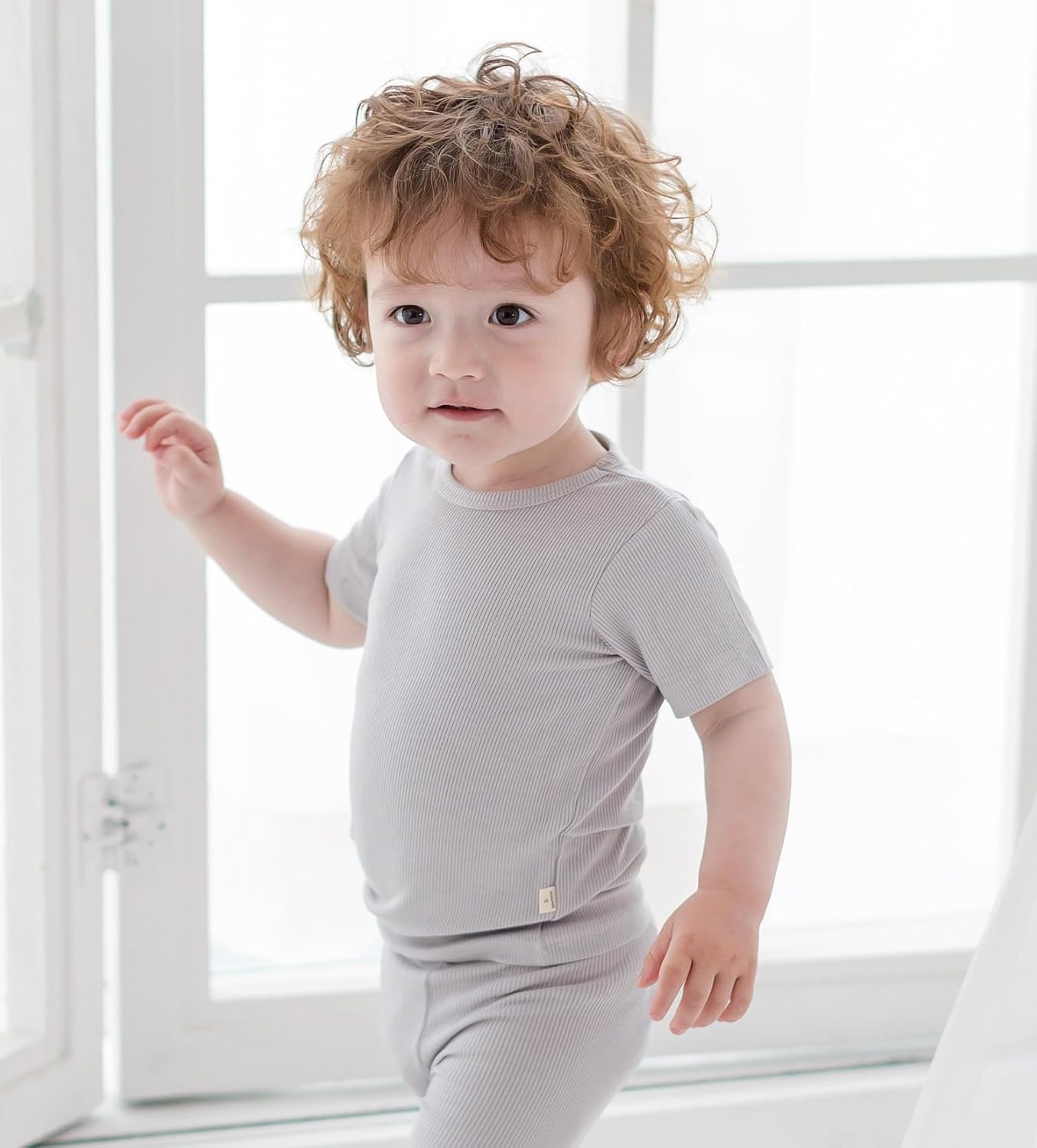 AVAUMA Toddler Short Pajamas Set Baby Boys Girls Kids Snug fit Ribbed Sleepwear pjs for Daily Life Style - Image 5