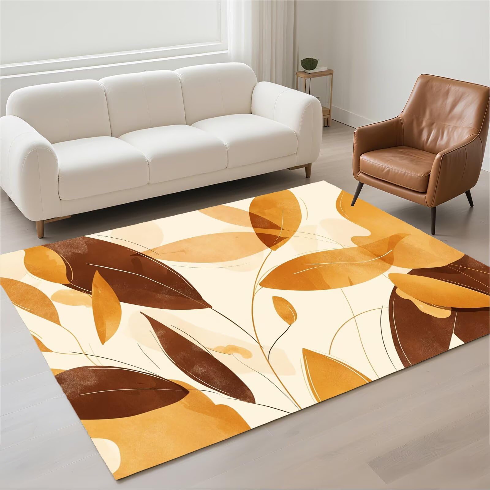 Tapis lavable en machine 140x200 anti-glisse et résistant aux taches